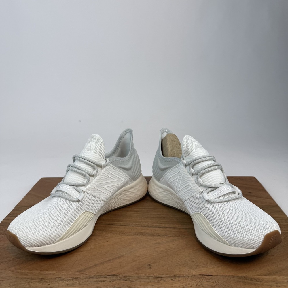 New Womens New Balance Fresh Foam Roav Tee Shirt White Casual Sneakers Size‎ 6.5 - Picture 5 of 8